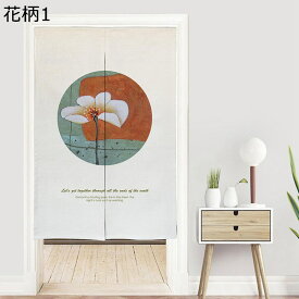 のれん 暖簾 両開き 軽量 目隠しのれん つっぱり棒付き 北欧風 抽象的 油絵 ゴッホ モネ ピカソ ドアカーテン 遮光 仕切り 気分転換 飾り小物 水洗い 玄関 出入り口 春夏秋冬
