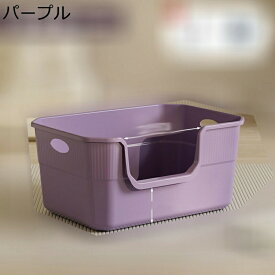 犬用トレー L型トレー 猫用用トレーボックス 小型犬 犬 トイレ トレー はみ出し 防止 囲い ワイド 壁プレート付き 飛び散り防止 ペットトレイ しつけトレー 保護掃除が簡単 トレーニング