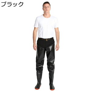 ウェーダー ウェスト丈 フィッシングウェーダー 長靴 胴回りタイプ 作業靴 胴長靴 ロング ラジアルソール フィッシング 田植え 漁業 農作業 厚底 ヒップブーツ 男女兼用 滑らない 完全防水