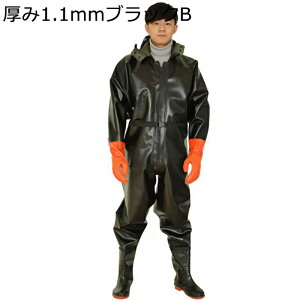 ストッキングウェーダー 胴付長靴 釣りスーツ 防水ズボン レインブーツ ラジアル 厚底 防撥/防風/防汚 防滑 磯長靴 簡単着脱 酸 アルカリ 抵抗 耐磨耗 釣り 農作業 除草 水産 サーフ 海辺 渓