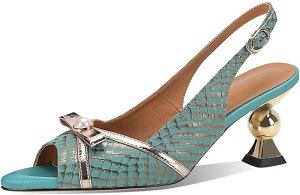 ローヒール オープントゥ パンプス レディース ファッション オープントゥ パンプス スリッポン ローヒール レザー 本革 黒 仕事 ビジネス 春夏 スクエアヒール オープントゥ パンプス 歩き