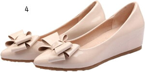 ローファー スリッポン パンプス レディース ウェッジソール パンプス エナメル インヒール ウエッジ パンプス ローヒール 痛くない 歩きやすい 走れる パンプス 美脚 エレガント 日常