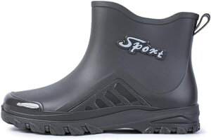 防水 防滑 レインブーツ メンズ 晴雨兼用 レインシューズ 防水 雨靴 滑り止め ショートブーツ 通勤 農作業 掃除 ラバーブーツ 雨晴れ兼用 雨靴 歩きやすい アウトドア 洗車 雨の日 豪雨 梅雨