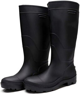 レインブーツ レインシューズ メンズ 長靴 アウトドア 防水 超軽量 雨靴 23.5cm-29cm 農作業 釣り おしゃれ 梅雨対策 台風 滑り防止 ロングブーツ 歩きやすい 豪雨対策 洗車用 大きい