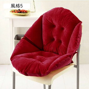 クッション 椅子 風格 座布団 低反発 ひも付き 腰当て 背もたれ 滑り止め 仕事用 オフィス 48x40cm 車 イス用 秋冬 プレゼント 座椅子 お尻が痛くならない かわいい 持ち運び便利 ふわふ