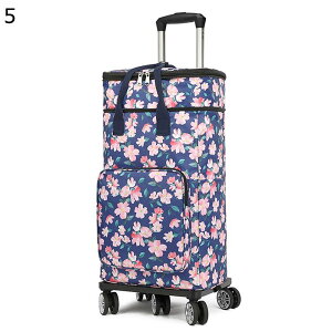 ショッピングカート 買い物キャリー 保温保冷カート 5輪 キャスター 大容量 折りたたみ式 多機能 アルミフレーム 静音 軽量 収納便利 高齢者 重い荷物も楽々移動 ライブツアー BBQや行楽 運