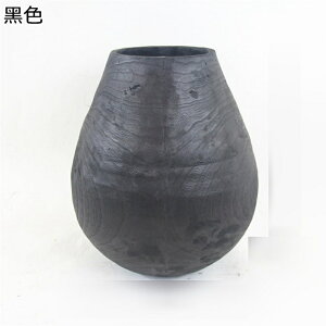 花瓶 黒 木製 ブラック 炭化木 シンプル花器 おしゃれ花器 ウッド ナチュラル フラワーアレンジメント用花器 生花用花器 創意装飾 家飾りアイテム 結婚式プレゼント 引越し祝いギフト 北欧