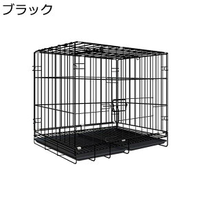 ペットケージ 猫 犬 ケージ ペットフェンス 引出し式トレー 室内 室外 脱走防止 多頭飼い ベーシック 安定した ペット用品 シンプル 留守番 錆防止 2way 休憩所 昼寝 犬猫兼用