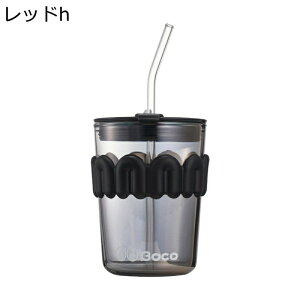 ウォーターボトル ストロー ガラス水筒 400ml マグボトル ガラスマグカップ 蓋付き 給水ボトル ドリンク スポーツボトル 漏れ防止 軽い 持ち運び 漏れなし 耐熱 女性 男性 炭酸対応 通勤 茶器