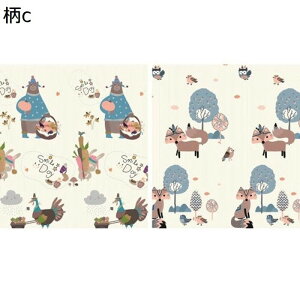 プレイマットベビー赤ちゃん おもちゃ ベビープレーマット 折り畳み式 ベビーマット 安全 プレイマット 衝撃緩和 かわいい 防水 防音 滑り止め工 新乳児から対象 かわいい動物 ベビージム