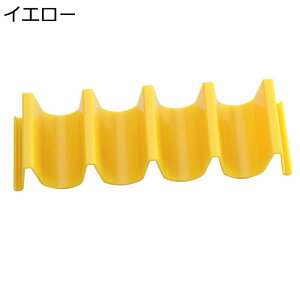 タコススタンド U型 タコスホルダー タコス置け ステンレス製 防錆 メキシコ料理 4個タコス対応 天ぷら 油こし 食品トレイ 揚げ物スタンド ホットドッグ 調理具 キッチン用品 食器洗い機対