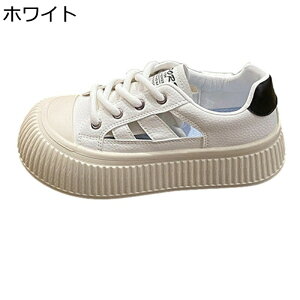 スリッポン 透かし彫り 厚底スニーカー レディース ローカット 背が高くなる 4cmアップ スポーツサンダル レースアップ 夏 通勤通学 プラットフォーム 日常 通勤通学 韓国風 オシャレ アウト