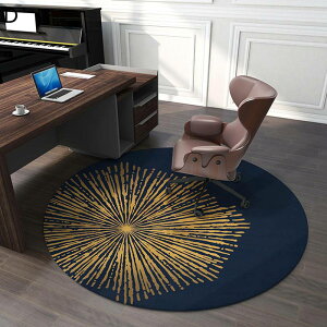 ゲーミングチェアマット 騒音対策 キズ防止効果 ズレない デスク下カーペット 床保護マット オフィス フローリング リビング対応ラグ 吸水 無味無臭 静電気防止 円形 掃除しやすい 春 夏 秋