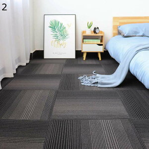 事務所用 タイルマット ジョイントマット ズレない タイルカーペット 滑り止め 接着剤不要 吸着 原状回復 防臭 防音 保温 フローリングマット/賃貸/家庭/業務用 高齢者 お子供 床保護 床暖房