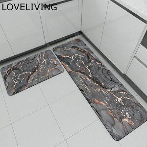 キッチンマット 2点セット 台所マット バスマット 足拭きマット 珪藻土 速乾 ソフト 吸水 滑り止め 風呂マット マイクロファイバー 足ふきマット 北欧風 防カビ 快適 浴室 洗面所