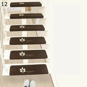 階段マット滑り止め 15枚セット 防音 夜光 キズ防止 折り曲げ ステップマット 吸着式 吸着マット 階段敷き 子供 高齢者 ペット ズレない 階段用 ステップマット 床保護 転倒防止 キズ防止 床