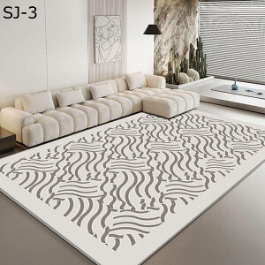 モダンカーペット センターラグ 滑り止め 静音 インテリア リビングマット ずれない 傷防止 静電気防止 防臭 吸水 春夏 秋冬 丸洗い可 お手入れ簡単 床暖房対応 会議室 脱衣場 ベッドサイド