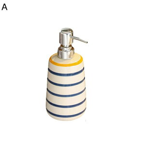 ハンドソープディスペンサー 手動 石鹸液器 手洗い瓶 詰め替え 400ml大容量 ポンプボトル 花柄 ローション ポンプボトル 食器洗剤 陶器 ボディソープ コンディショナー キッチン 洗面所 シン