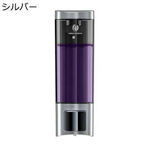 壁掛けディスペンサー 2連 3連 シャワーディスペンサー ソープディスペンサー 設置が簡単 手動タイプ 詰め替え 200ml 半透明 広口 ハンドソープ 洗面所 トイレ キッチン カビ対策 おしゃれ 上