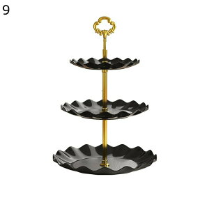 ケーキ陳列台 トレイ ディスプレイラック 2段3段 デザートスタンド 家庭用 テーブルデコレーション お店 インテリア お洒落 クリスマス パーティー ウエディング お誕生日 果物収納
