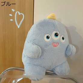 ぬいぐるみ 縫いぐるみ モンスター 化け物 おもちゃ カワイイ 萌え萌え キュート 抱きまくら ふわふわ もちもち もふもふ 添寝 癒し系 女の子 ベビー 居眠り 柔らかい ベッドサイド ソファー