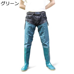 ウェーダー ヒップウェーダー メンズ レディース 胴長 簡単着脱 ロング レインブーツ PVC 作業靴 完全防水 防水ずぼん 潮干狩り 農業 土木 防災 清掃 軽量 滑らない 耐磨耗 ラジアル 一体成型