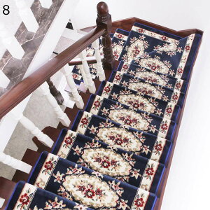 階段マット 階段カーペット ステップマット 欧風 おしゃれ 厚手13mm 滑り止め 階段敷き 3cm折り曲げ付き 騒音対策 ずれない キズ防止 防臭 吸水性 床保護 転倒防止 階段用 置くだけ 子供や高齢