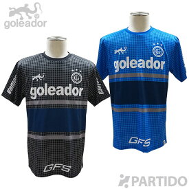 【SALE 2割引 セール品】 【メール便送料無料】 ゴレアドール goleador G-2589 same colorドット South American style 鹿子プラクティス シャツ【サッカー フットサルウェア】