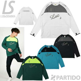 【SALE 2割引 セール品】 【メール便送料無料】 ルースイソンブラ LUZeSOMBRA L1232051 LS 2WAY サイドジップクルートップ 【サッカー フットサル ウェア】