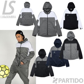 【SALE 2割引 セール品】 ルースイソンブラ LUZeSOMBRA F1911114 シングルフェイスジャージ フーディーフルジップジャケット 【サッカー フットサル ウェア】