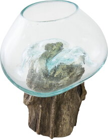 東谷 アート ガラスオブジェ 約20-30 一つ一つ形状が異なります。 クリア TTZ-311 4985155175079 アート ガラス 流木 個体差あり ミニ盆栽 多肉植物 寄せ植え テラリウム 鑑賞 オブジェ 植物 貝殻 砂 苔 手作り オシャレ カッコいい 流木 ガラス