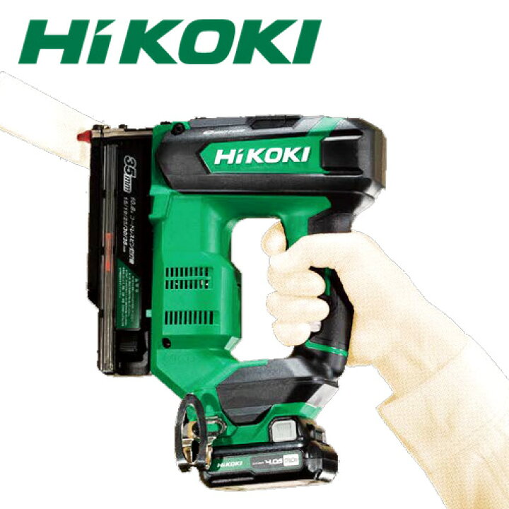 楽天市場】HiKOKI ハイコーキ コードレスピン釘打機 10.8V NP 1235DA形  
