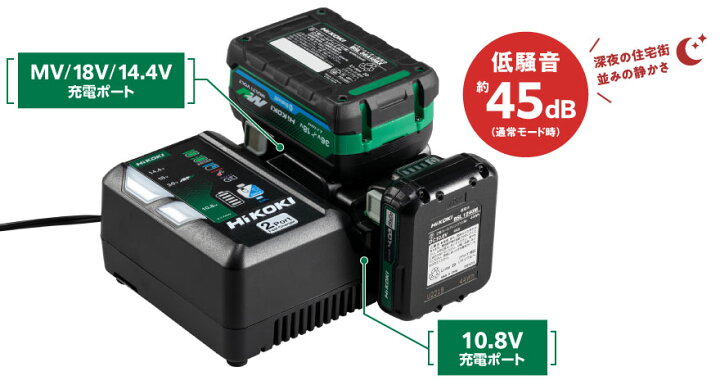 楽天市場】HiKOKI ハイコーキ 【スターターキット1】(2XSZ) 2ポート  