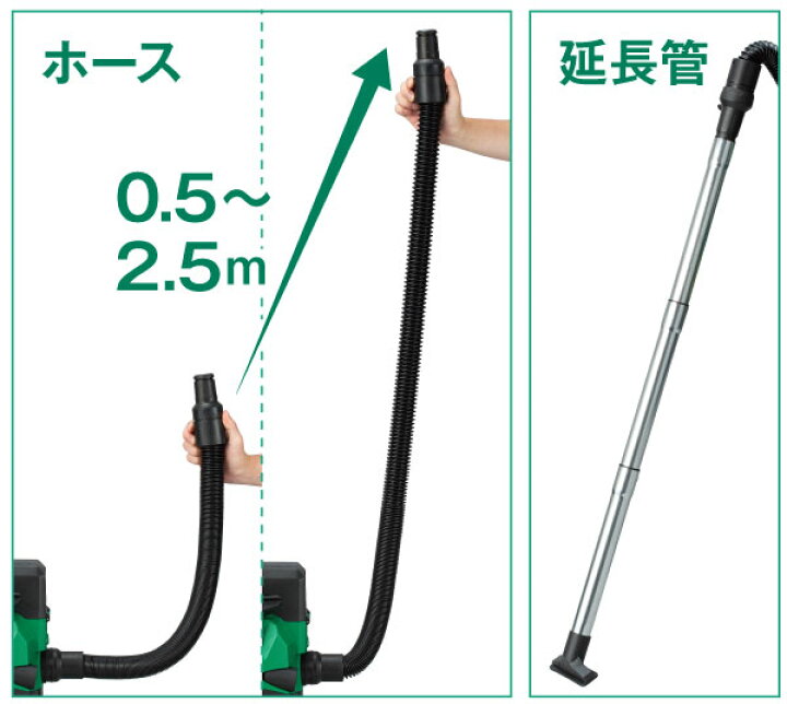 楽天市場】※欠品中※HiKOKI ハイコーキ コードレス集じん機 RP18DA(NN 