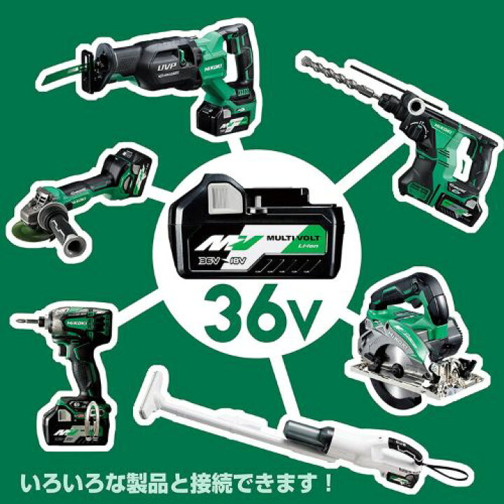 楽天市場】ハイコーキ HiKOKI 36Vコードレスボード用ドライバW36DYA(XP 