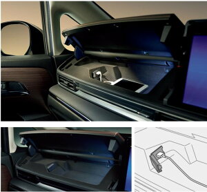 Honda�@�z���_�@�����@USB�`���[�W���[�@�C���p�l�A�b�p�[�{�b�N�X���@�I�f�b�Z�C�@�I�f�b�Z�Ce:HEV�@RC1/RC2/RC4�@08U57-T6A-A00