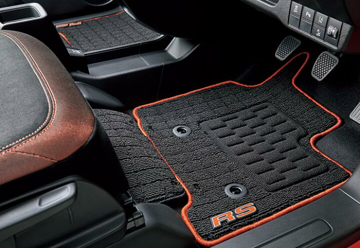 楽天市場】HONDA ホンダ 純正 フロアカーペットマット RS用 ブラック 