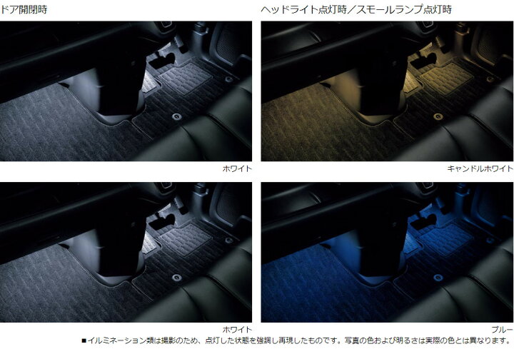 楽天市場】HONDA ホンダ 純正 フットライト N-BOX N-BOXカスタム JF3 
