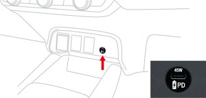 HONDA@z_@@USB PD`[W[@A^b`gZbg@tBbg@GS4/GS5/GS6G/S7/GR3/GR4/GR6/GR8@08U57-PS0-000 / 08U57-TZA-000A