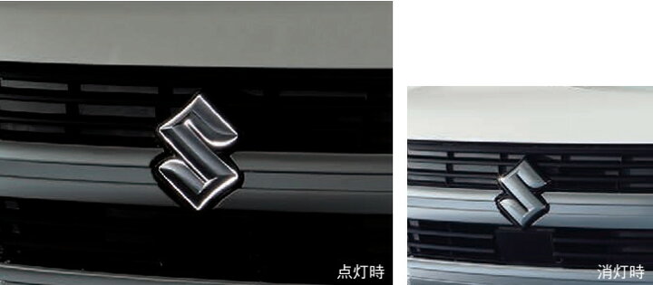 楽天市場】SUZUKI スズキ 純正 エンブレムイルミネーション ホワイト 