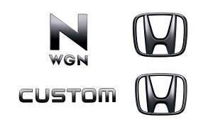 Honda ホンダ 純正 ブラックエンブレム N-WGN Nワゴン JH3/JH4