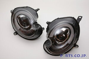 SONAR(ソナー) ヘッドライト BMW ミニ LED ホワイトライトバーDRLスタイル プロジェクター ヘッドライト ブラックインナー 06〜12 BMW MINI R55/R56 HIDヘッドライト車