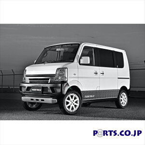 スズキ エブリイワゴン フロントバンパー・スポイラー RIDE+TECH(ライドテック) スズキ エブリイ DA64W/V UPフロントバンパー 代引不可