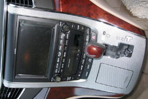 トヨタ アルファード マジカルカーボン センターコンソール ブルー GGH/ANH20系 アルファード(2008/5〜)