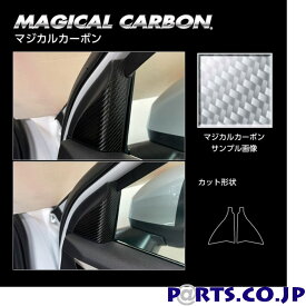 マジカルカーボン シルバー フロントドアコーナーパネル 三菱 アウトランダーPHEV GN0W P (2021.12～) CFDCM-2