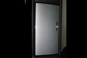 レクサス HS マジカルアートレザー ドリンクホルダーカバー シルバー ANF10 HS250H (2009.7〜)