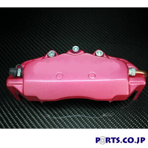 キャリパーカバー フロント ピンク AUDI TT 8J 2.0 TFSI QUATTRO 8JCESF 10.09〜