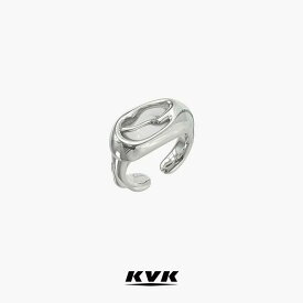 KVK公式 シルバーリング 太め シンプル レディース シルバー925 リング デザイン silver925 デザインリング カジュアル 金属アレルギー 指輪 幅広 ワイド ジュエリー アクセサリー 重ね付け 人差し指 中指 指輪 11号 13号 メンズ 普段使い メッキ おしゃれ フリーサイズ