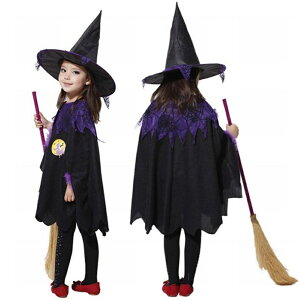 キッズ ハロウィン 衣装 子供 ハロウィン仮装 Halloween 演出服 仮装 衣装 子供 仮装 女の子 キッズ コスプレ 衣装 魔女 かぼちゃ ハロウィン