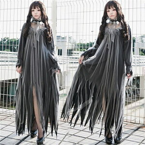 ハロウィン 衣装 ゾンビ 花嫁 レディース 幽霊の花嫁 魔女 コスプレ 仮装 吸血鬼 幽霊 魔女 悪魔 鬼 ハロウィン ヴァンパイア おばけ 演出服 コ
